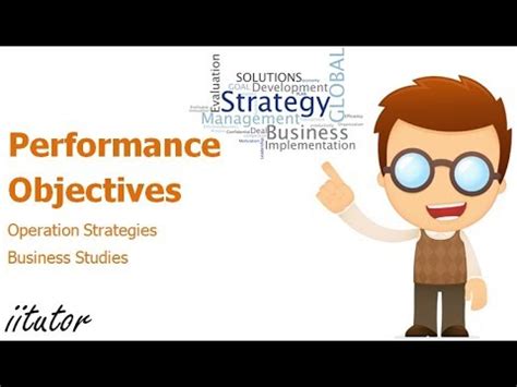 performance objectives   business explained  fair examples   video