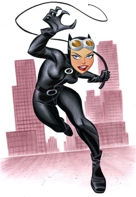 Catwoman By Bruce Timm Bruce Timm Catwoman Batman And Catwoman