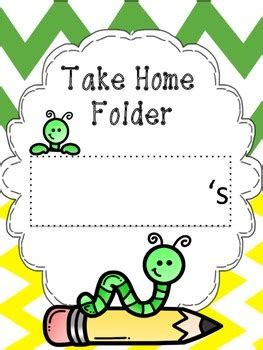 caterpillar  home folder covers  jhildee   tpt