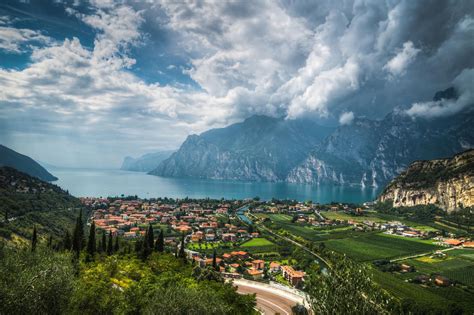 torbole pano  nick px natural landmarks italy garda