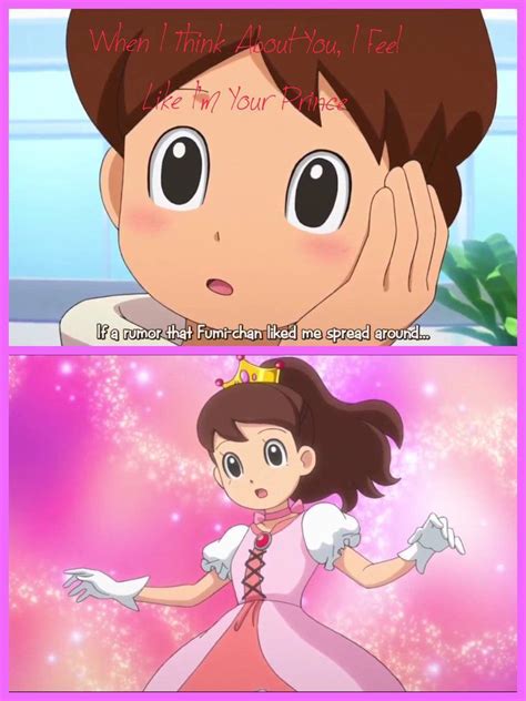 nate s thought about katie by alvieandrandy youkai watch anime hino