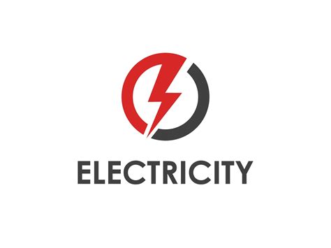 electricity logo vector  simple  templates  zaqilogo  dribbble