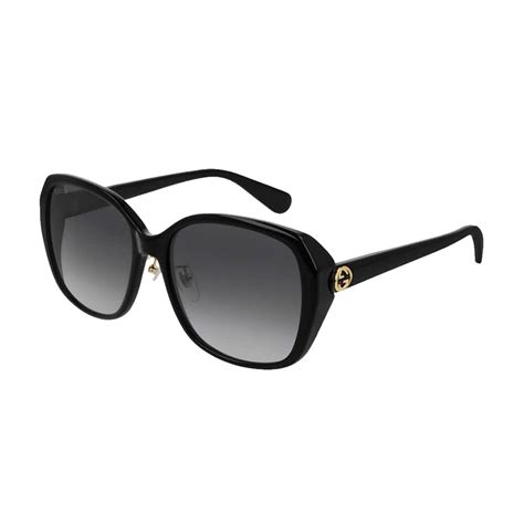 Women S Gg Oversized Sunglasses Black Gucci Touch Of Modern