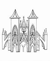 Church Medieval Coloring Churches Buttress Flying Buildings Architecture Sheets Pages Drawing Outline Printable Clip Line Getdrawings Fantasy Bluebonkers Illustration Castles sketch template