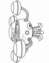 Octonauts Coloring Pages Episodes Coloring2print sketch template