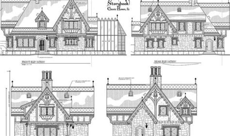 upgrade  design     storybook house plans architecture plans