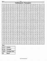 Squares Math Coloring Worksheets Halloween Multiplication Color Number Pages Spongebob Squared Subtraction Digit Addition Worksheeto Template Worksheet Via Letter sketch template