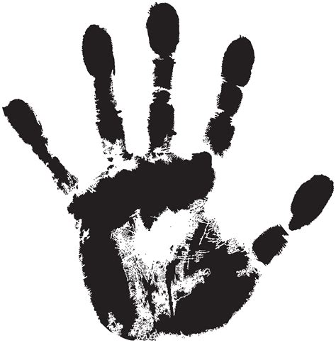 hand print clipart   cliparts  images  clipground