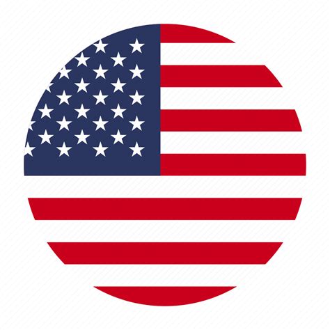 america american flag  usa icon   iconfinder