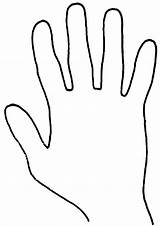 Hand Template Print Palm Palmistry Fill Outline Hands Templates Bunch Modify Activities Please Finger Markseltman Choose Board Draw Reading sketch template
