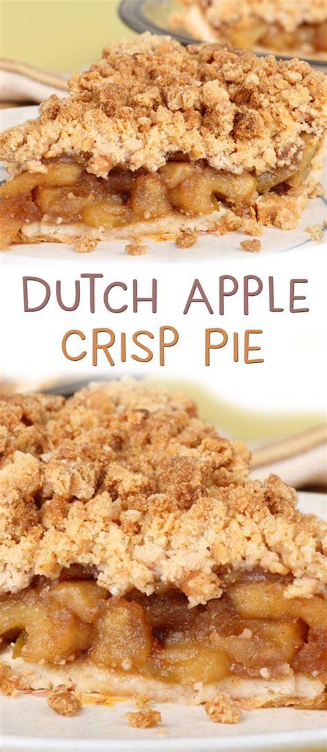 Dutch Apple Crisp Pie