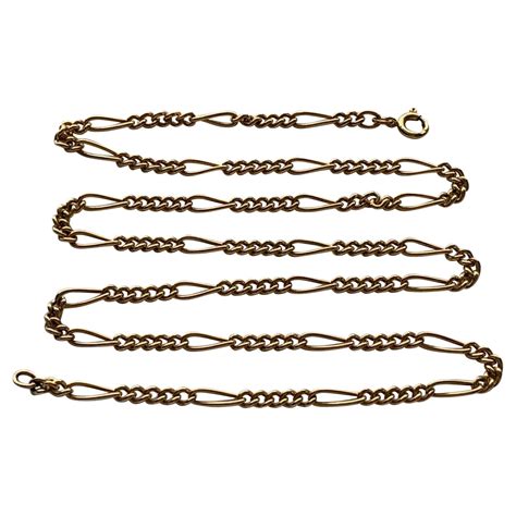 unoaerre byzantine chain necklace 18 karat yellow gold italy at