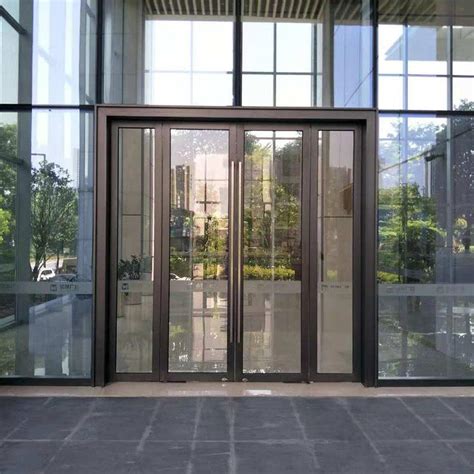 Stainless Steel Glass Front Doors Manufacturers And