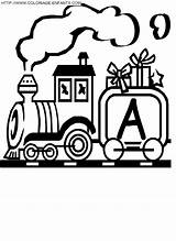 Colorare Alfabeto Tren Trenino Treno Colorat Disegni Letra Trains Trem Colorir Trenzinho Alfabet Trenuri Delle Lettera Trenes Desene Literele Alfabetului sketch template