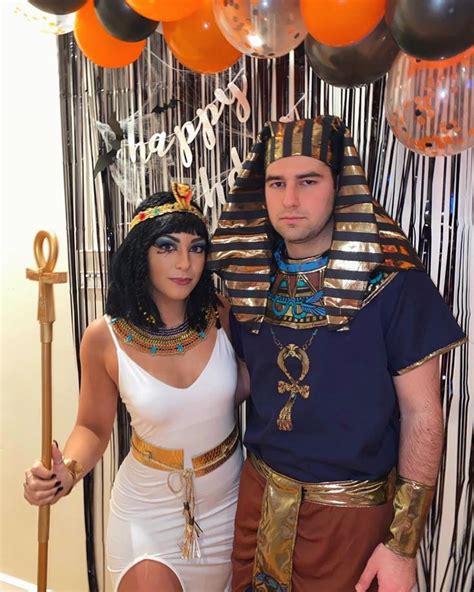 Cleopatra And King Tut Couples Halloween Costume