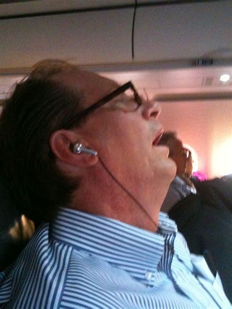 Guy Sleeping On The Plane Next To Me To Funny Photo