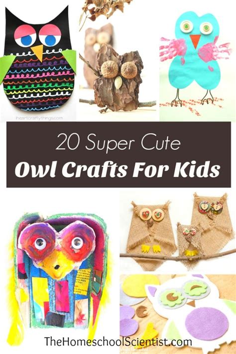super cute owl crafts  kids owl crafts diy kids crafts