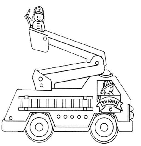 fire truck coloring page  warehouse  ideas
