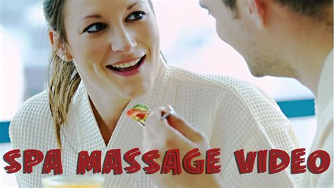 spa massage video spa day    bannatynes health club