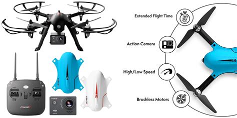 force drone    gopro hero   camera