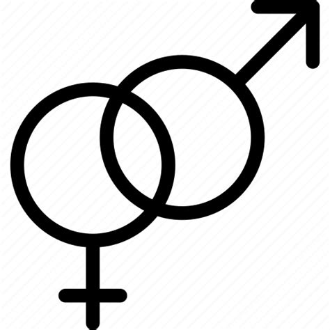 Hetero Love Sex Sexuality Sign Symbolism Icon
