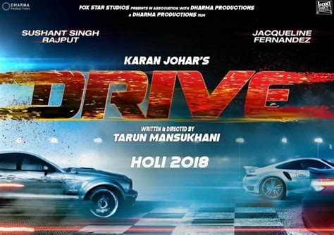 drive poster sushant singh rajputs film release date revealed bollywoodfarm