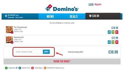 verified   dominos pizza discount code october