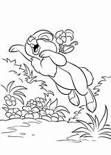 Coloring Jumping Pages Bunny Miss Getcolorings Choose Board sketch template