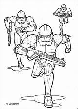 Trooper Clone sketch template