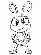 Life Coloring Pages Bugs Bug Color Printable Print Getcolorings sketch template