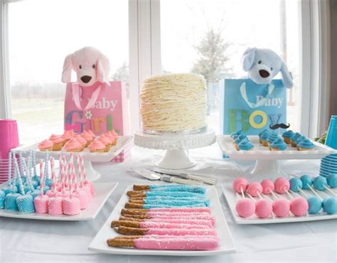 items similar to special event dessert table gender reveal dessert