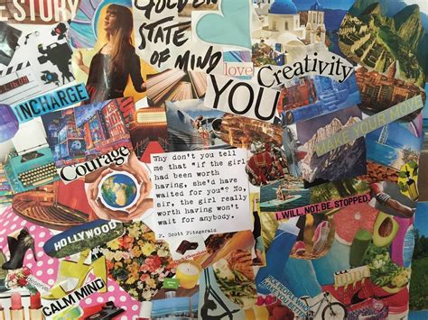 vision board ideas  examples  students