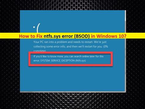 how to fix ntfs errors on windows 10 programming and design