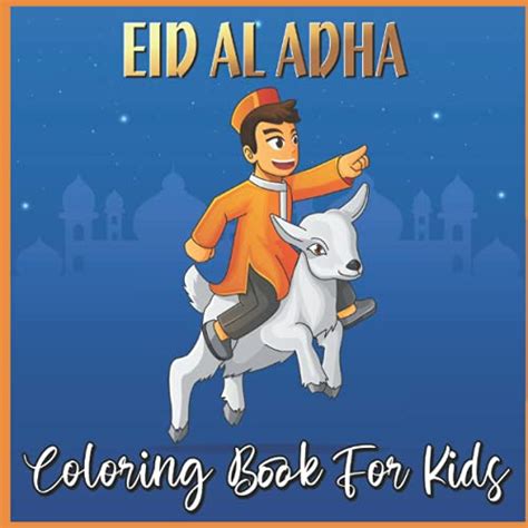 eid al adha coloring book  kids super fun cheepslamb coloring