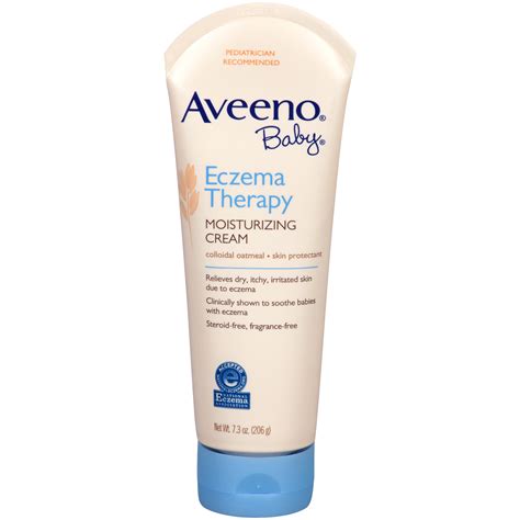 aveeno baby eczema therapy moisturizing cream fragrance   oz