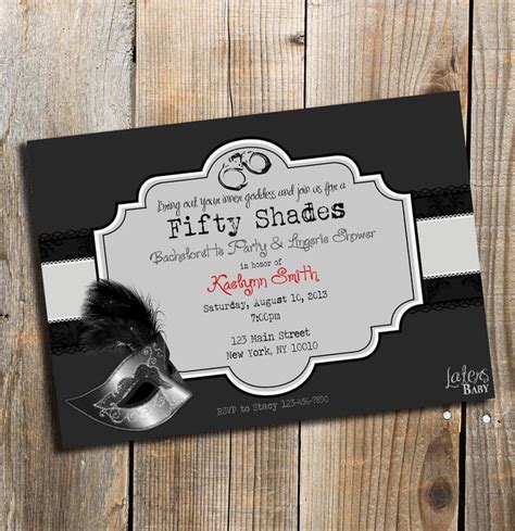 the invites fifty shades of grey bachelorette party popsugar love and sex photo 1