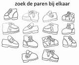 Paren Schoenen Zelfde Kiezen Tekening sketch template