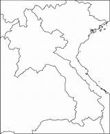 Laos Mapsof Landkarte Unbeschriftet Reproduced Anklicken sketch template
