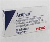 pharmacie parent sprl acupan  mg  comp