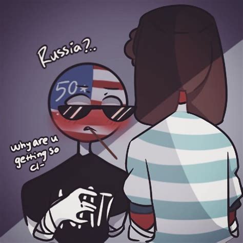 rusia x usa countryhumans