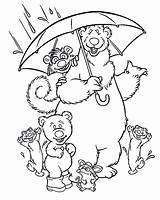Bear Big House Blue Coloring Pages Inthe Rain Trending Days Last sketch template