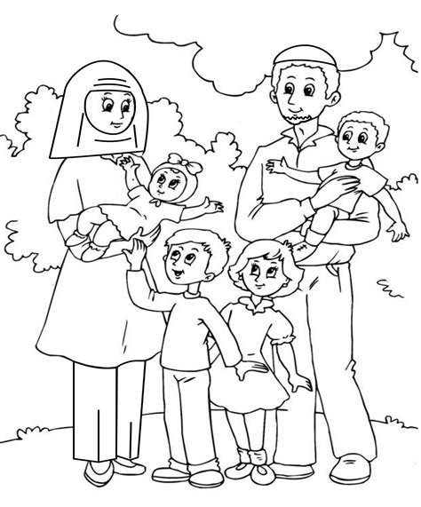 family coloring pages coloring kids coloring kids