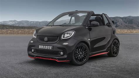 exclusive brabus  package released   smart fortwo cabrio