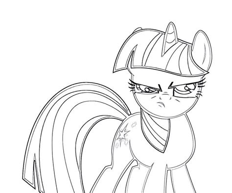 pony coloring pages twilight sparkle coloring home