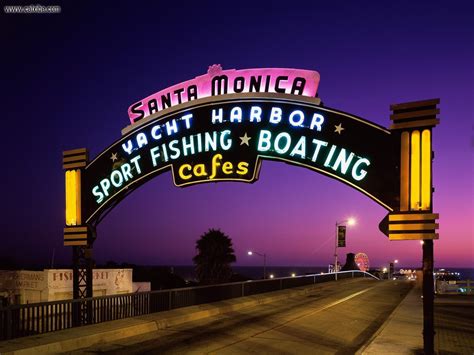 Known Places Santa Monica Pier Santa Monica California