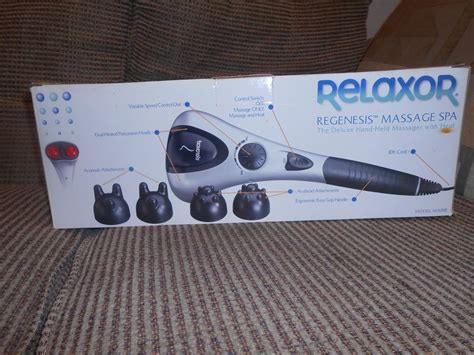 Massager Relaxor Regenesis With Heat Spa Model Ma818 Relaxor Spa