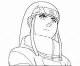 Neji Hyuga Coloring Pages Template sketch template