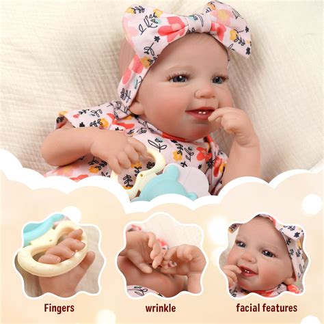 babeside reborn baby doll  adorable baby gentle girl floral leen