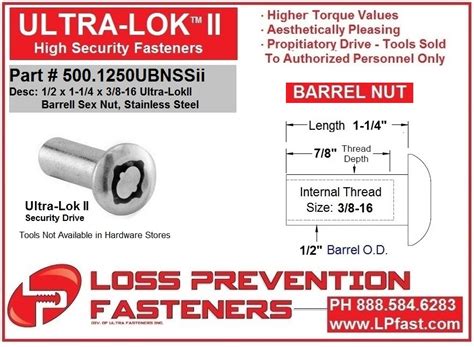 security screw binder posts loss prevention fasteners