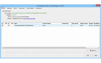 PhraseExpress SQL Client Manager screenshot #2